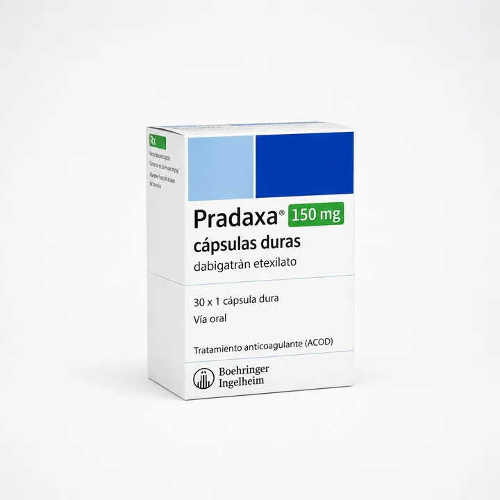 Прадакса (Pradaxa) — дабигатран 150 мг, 60 капсул