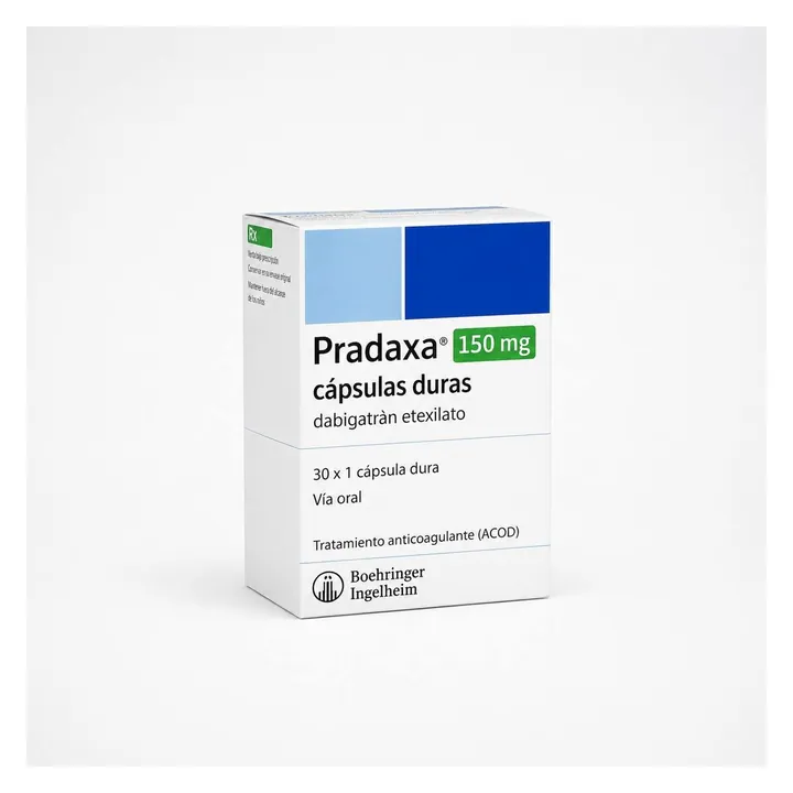Прадакса (Pradaxa) — дабигатрана этексилат, 150 мг, капсулы, 30 шт