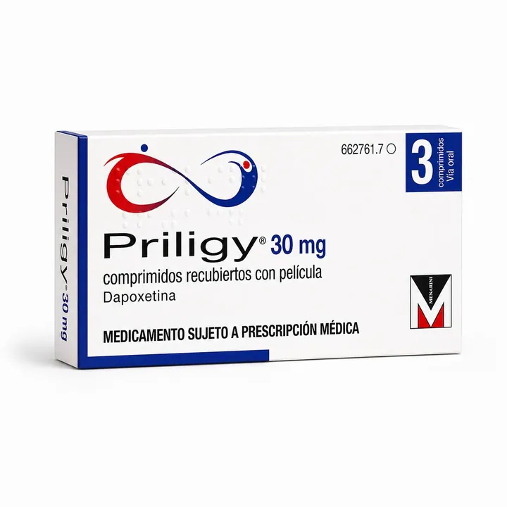 Прилиджи (Priligy) — дапоксетин 30 мг, 3 таблетки