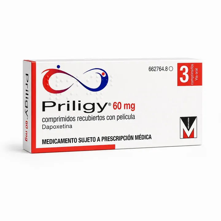 Прилиджи (Priligy) — дапоксетин 60 мг, 3 таблетки