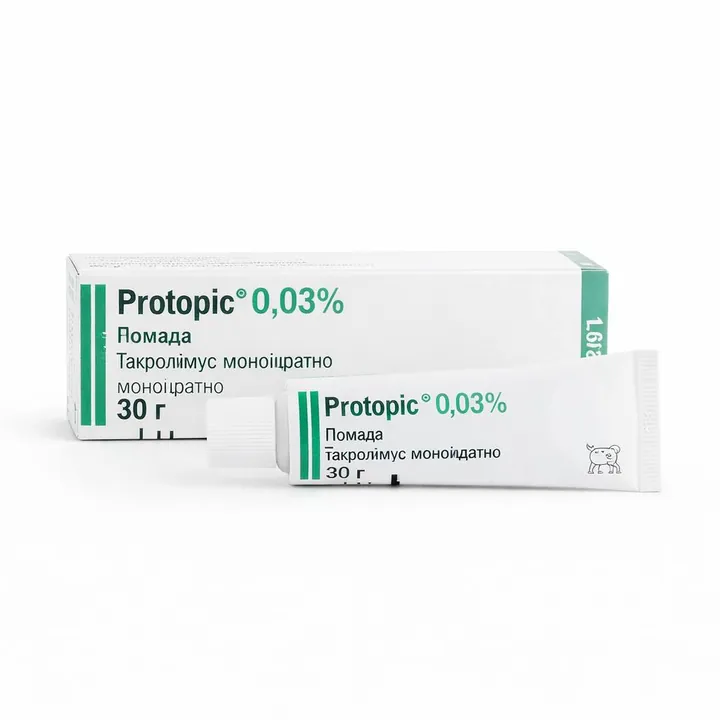 Протопик (Protopic) — такролимус 0,03%, мазь 30 г