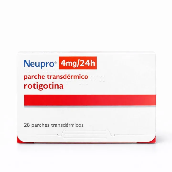 Ньюпро (Neupro) — ротиготин 4 мг/24 ч, 28 трансдермальных пластырей