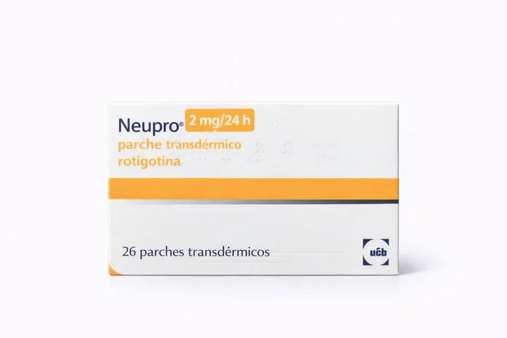Ньюпро (Neupro) — ротиготин 2 мг/24 ч, 28 трансдермальных пластырей
