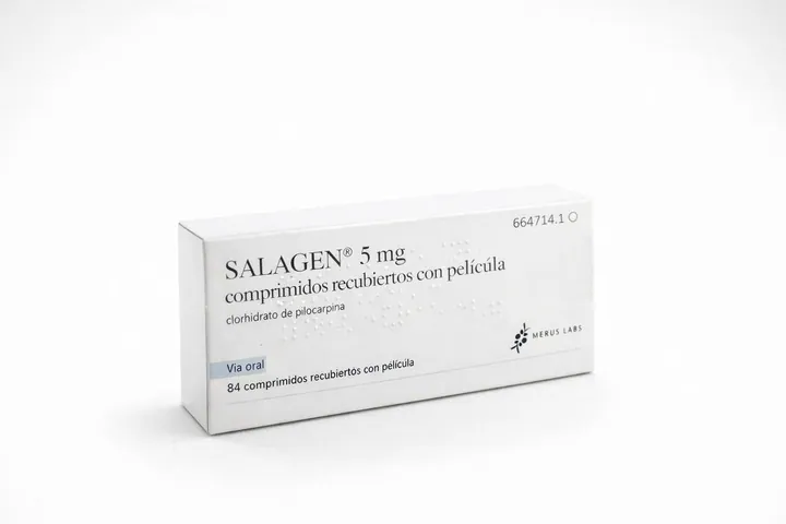 Салаген (Salagen) — пилокарпин 5 мг, 84 таблетки