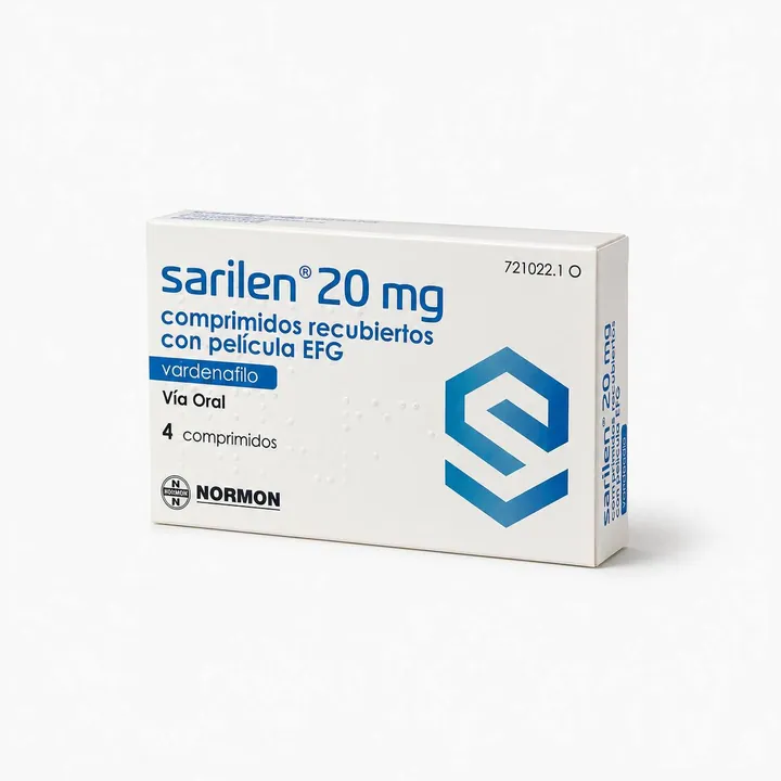 Сарилен (Sarilen) — варденафил 20 мг, 4 таблетки