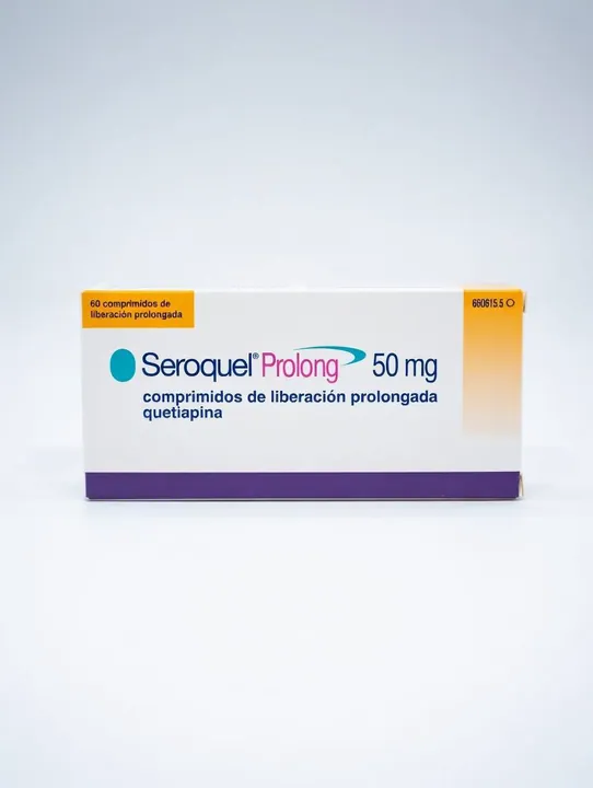 Сероквель Пролонг (Seroquel Prolong) — кветиапин 50 мг, 60 таблеток пролонгированного действия