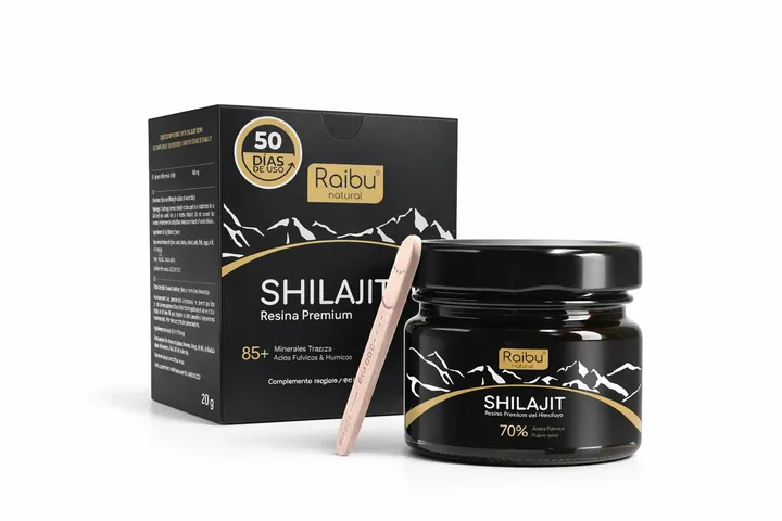 Шиладжит (Shilajit) Raibu Natural — натуральная смола, 30 г