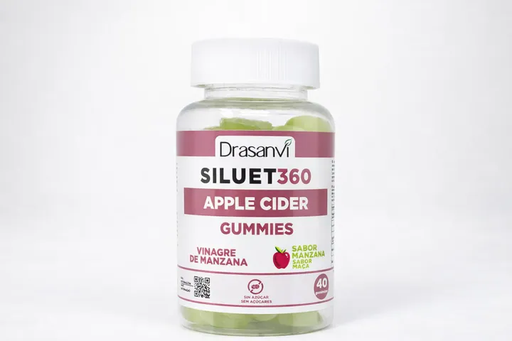 Яблочный уксус Siluet 360 Drasanvi — 40 жевательных пастилок