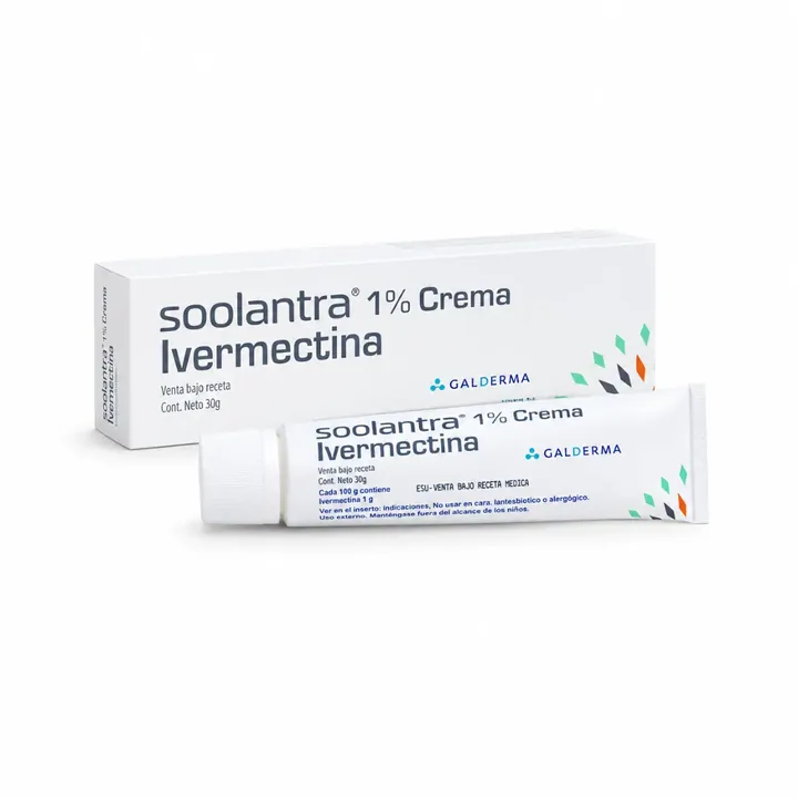 Солантра (Soolantra) — ивермектин 10 мг/г, крем 30 г