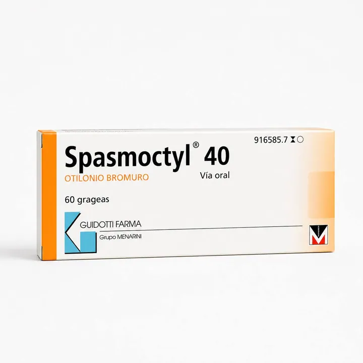 Спазмоктил (Spasmoctyl) — отилония бромид 40 мг, драже