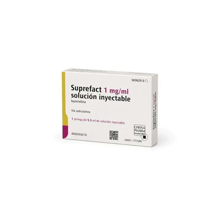 Супрефакт (Suprefact) — бусерелин 1 мг/мл, 2 флакона по 5,5 мл