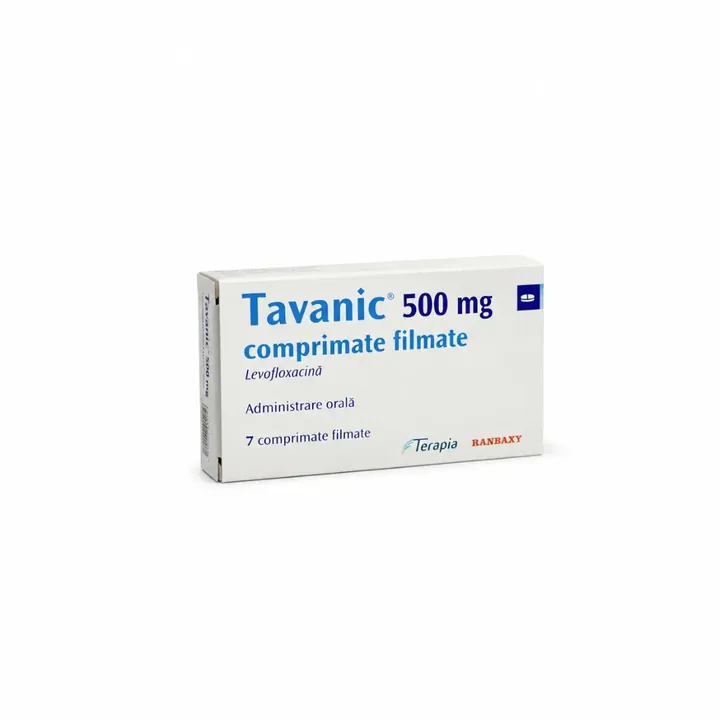 Таваник (Tavanic) — левофлоксацин 500 мг, 7 таблеток