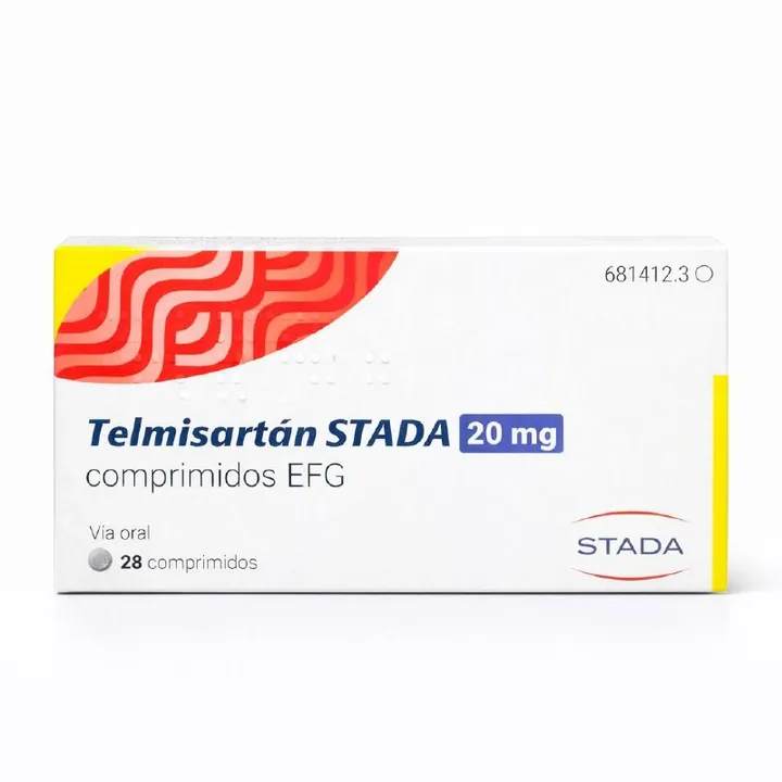 Телмисартан STADA 20 мг — 28 таблеток