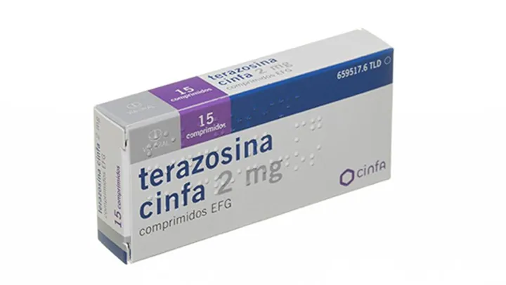 Теразозин Синфа (Terazosina Cinfa) — 2 мг, 15 таблеток