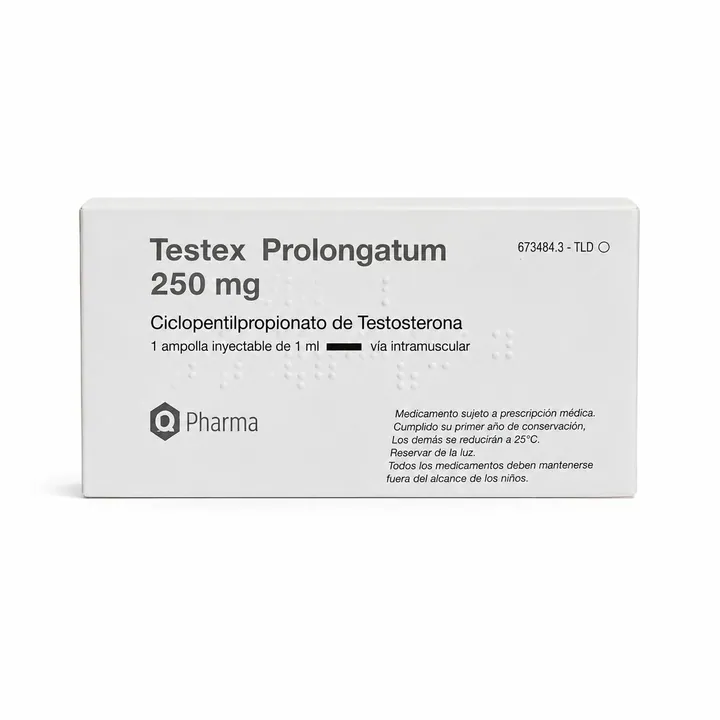 Тестекс Пролонгатум (Testex Prolongatum) — тестостерон энантат 250 мг/2 мл, 1 ампула