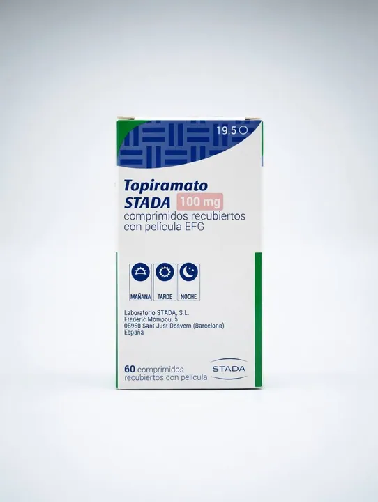 Топирамат STADA (Topiramato STADA) — топирамат 100 мг, 60 таблеток
