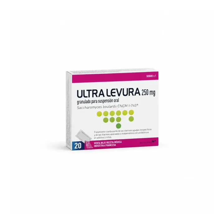 Ультра-Левура (Ultra-Levura) — Saccharomyces boulardii 250 мг, 20 саше