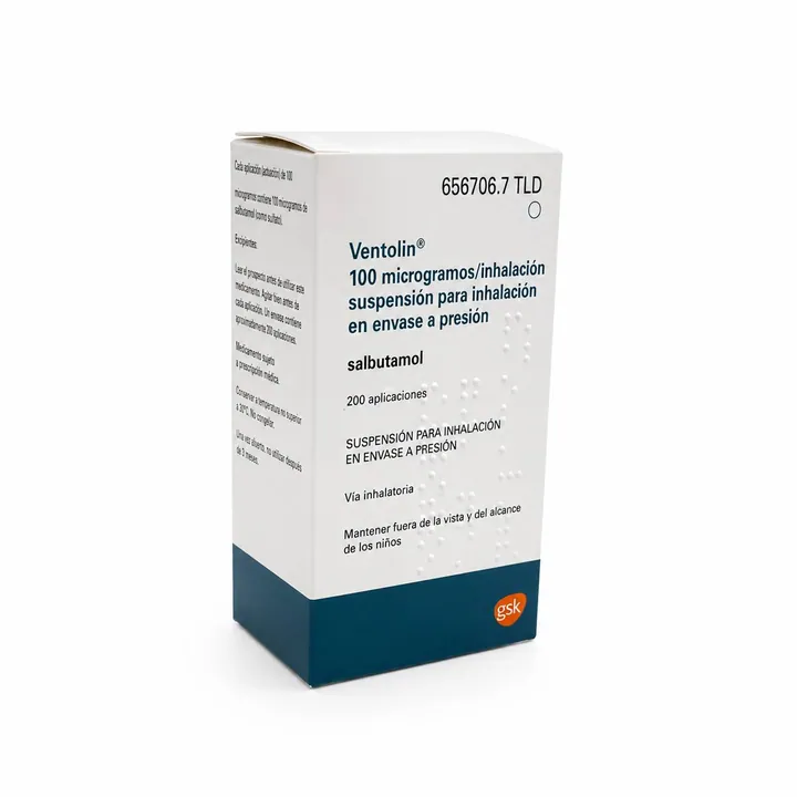 Вентолин (Ventolin) — 100 мкг/доза, аэрозоль для ингаляций, 200 доз