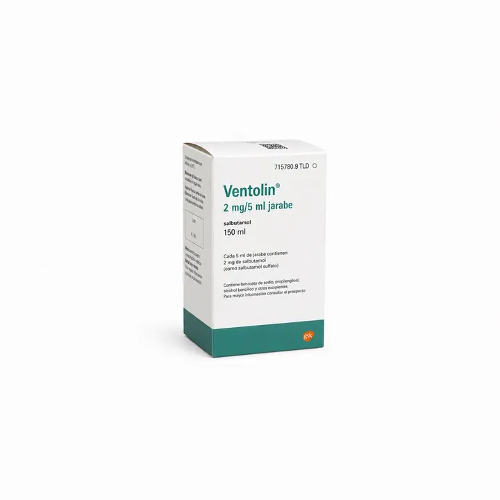 Вентолин (Ventolin) — 2 мг/5 мл, сироп 150 мл