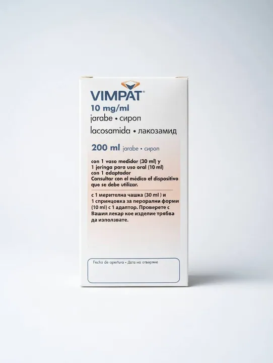 Vimpat 10 mg/ml jarabe / Вимпат 10 мг/мл сироп 200 мл