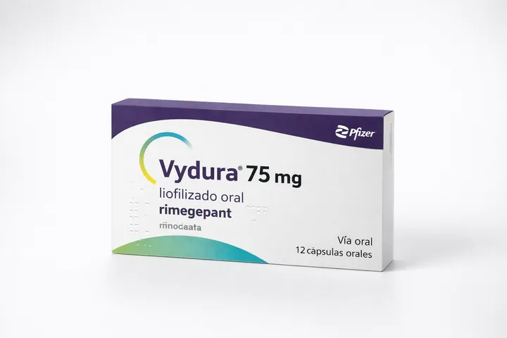 Видура (Vydura) — римегепант 75 мг, 2 оральных лиофилизата