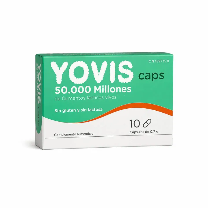 Йовис (Yovis) 50 миллиардов — пробиотический комплекс, 10 капсул