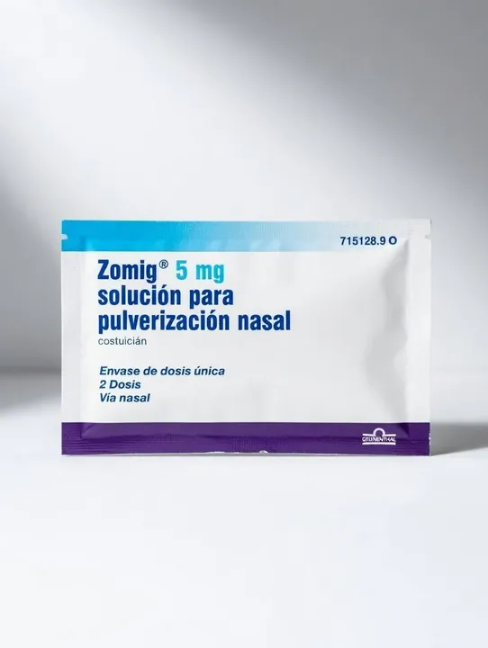 Зомиг (Zomig) — золмитриптан 5 мг/доза, назальный спрей, 2 однодозовых распылителя